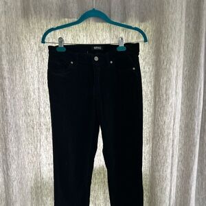 LIKE NEW WOMANS BUFFALO DAVID BITTON BLACK CORDUROY PANTS SIZE 4